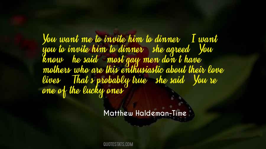 Quotes About That One Love #15897