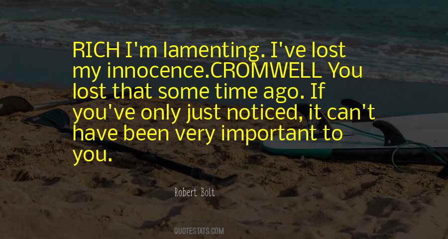 Quotes About Lamenting #453394