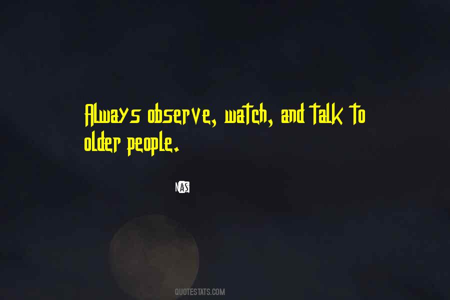 Older People Quotes #1165116