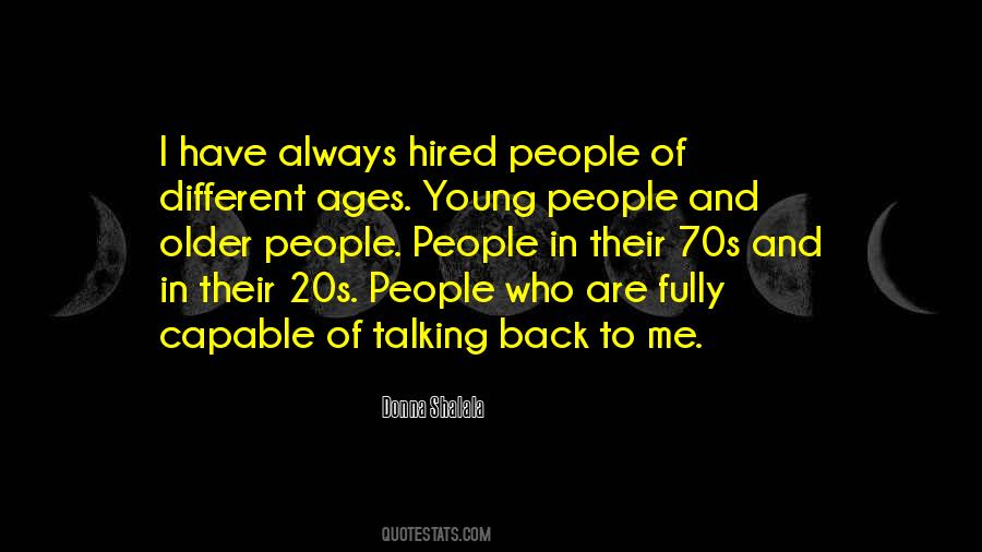 Older People Quotes #1489418