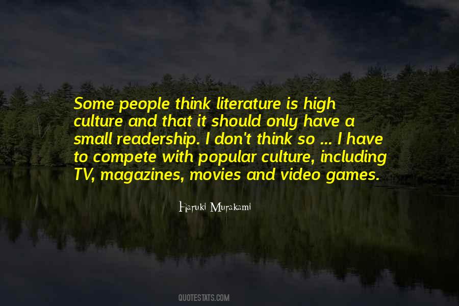 Quotes About Literature And Culture #560295