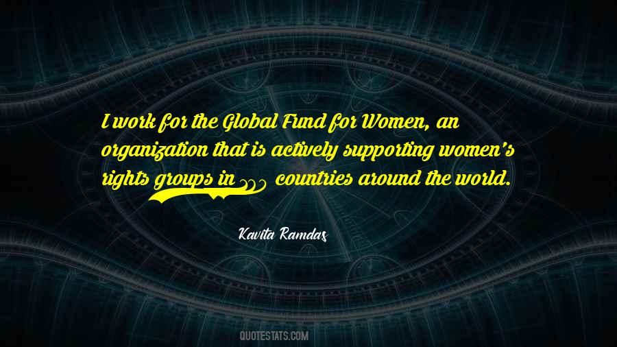 Global Fund For Women Quotes #922491