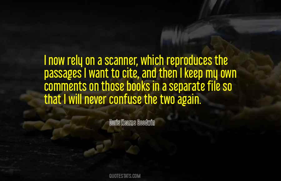 Quotes About Scanner #424600