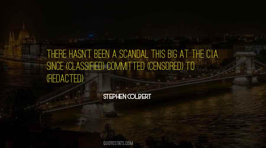 Quotes About Scandals #1244684