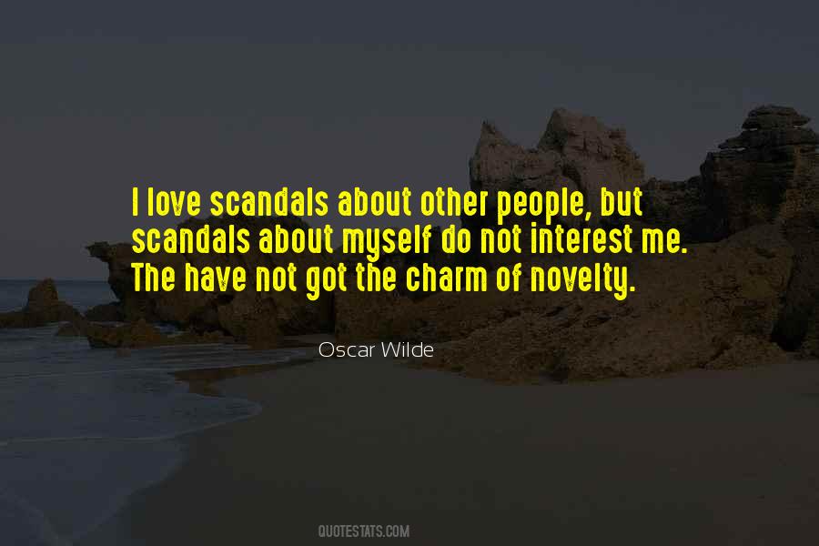 Quotes About Scandals #444156