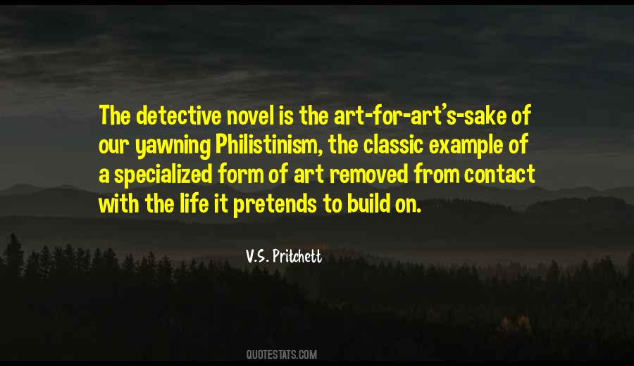 Detective Novel Quotes #142593