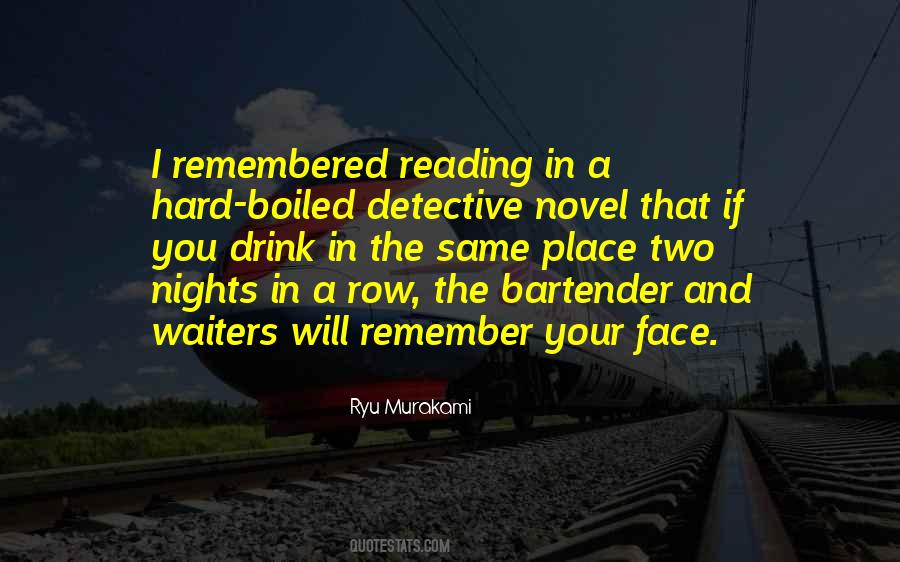 Detective Novel Quotes #1447187