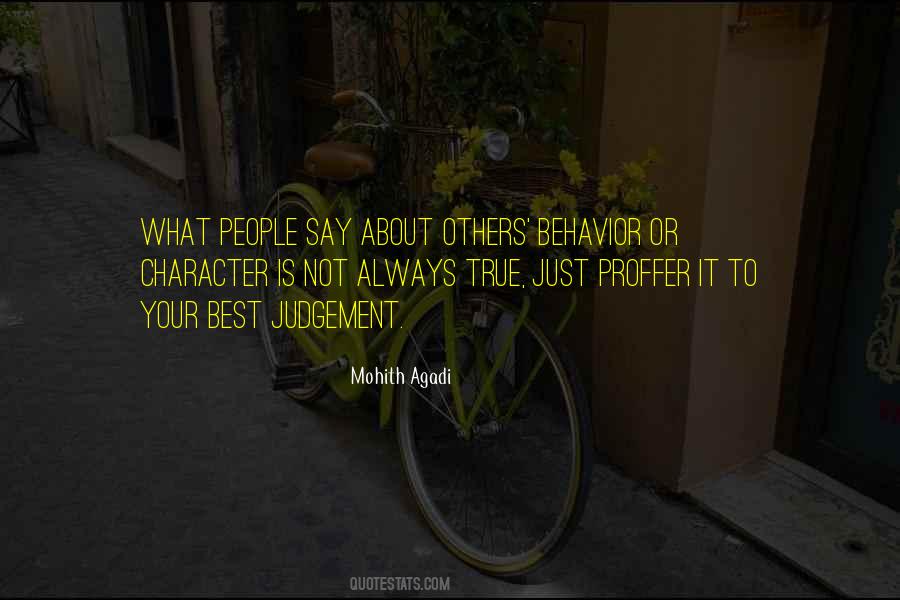 Quotes About Your True Character #505675