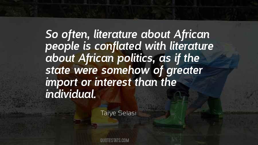 African People Quotes #1010134