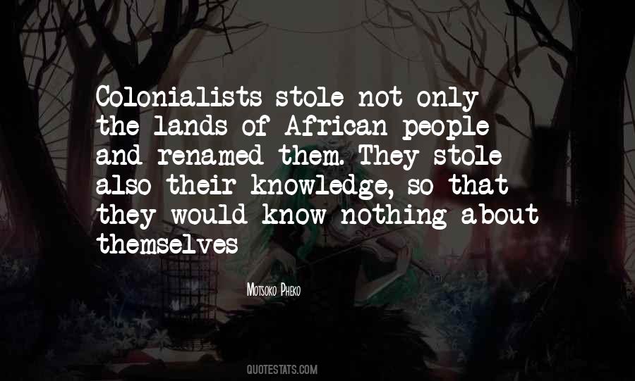 African People Quotes #442612