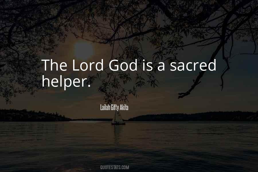 Quotes About Lord God #1188201