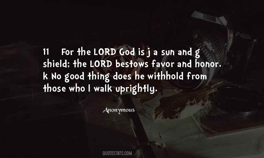 Quotes About Lord God #1414595