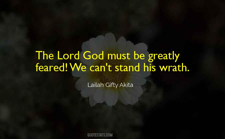 Quotes About Lord God #1468070