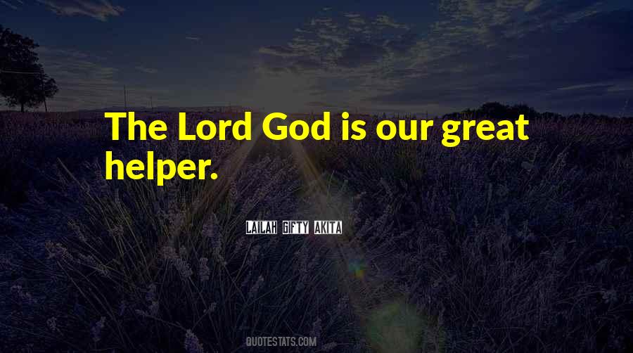 Quotes About Lord God #297264