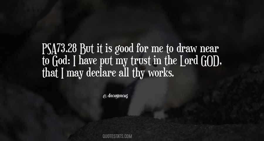 Quotes About Lord God #587253