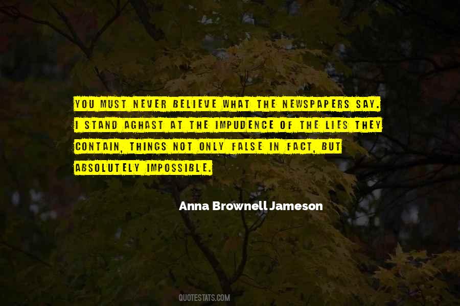 Quotes About Believe In The Impossible #1684330