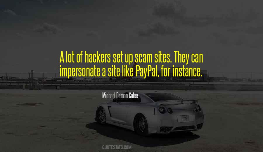Quotes About Scam #1231087