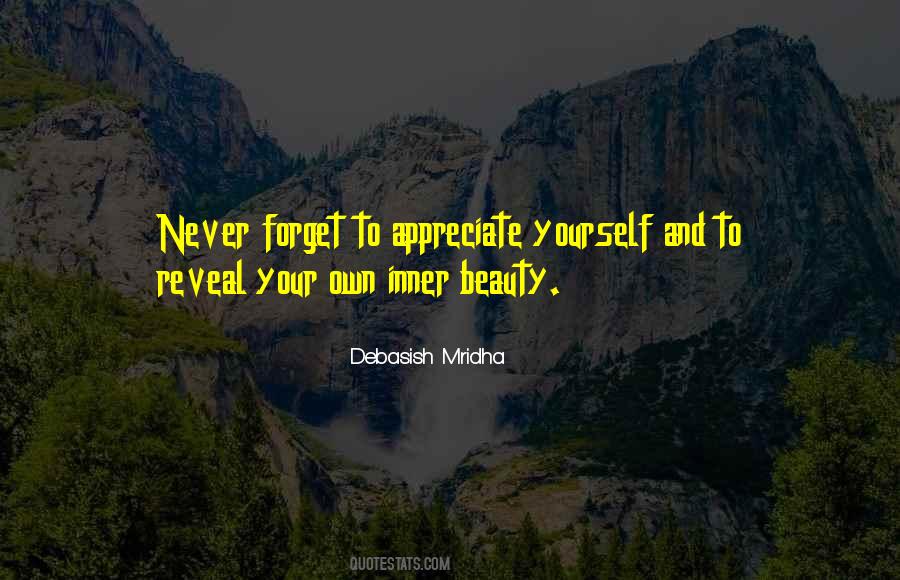 We Often Forget To Appreciate Quotes #1230407