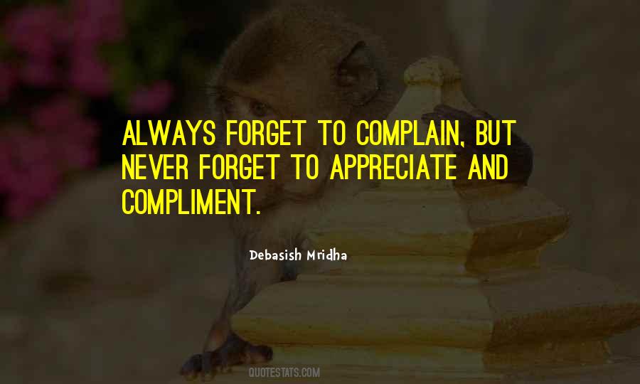 We Often Forget To Appreciate Quotes #1498869