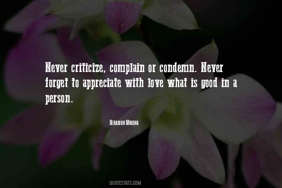 We Often Forget To Appreciate Quotes #1700318