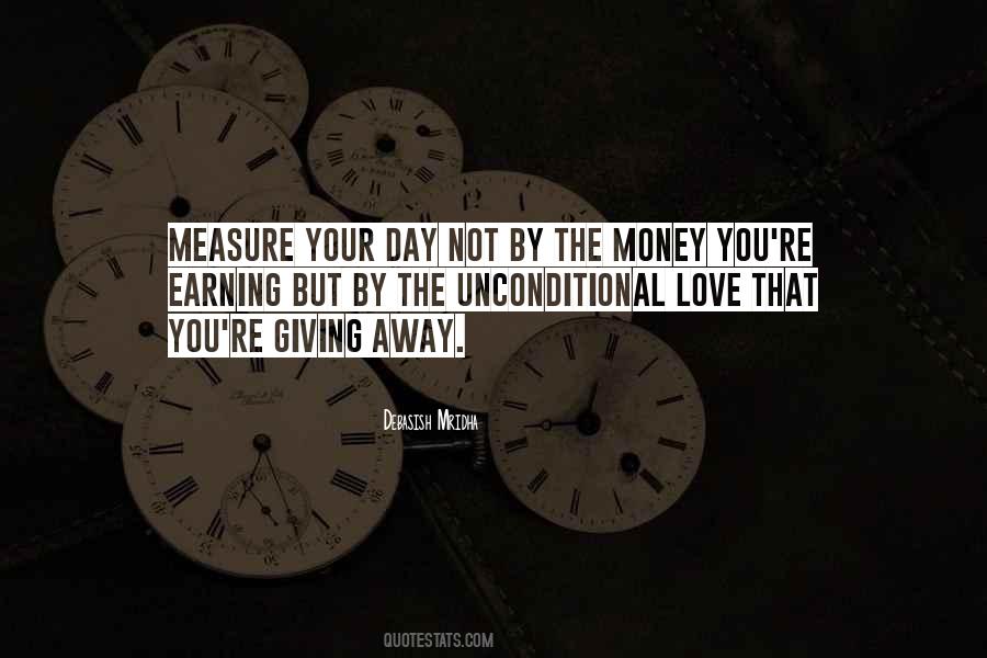 Quotes About Giving Away Money #328738