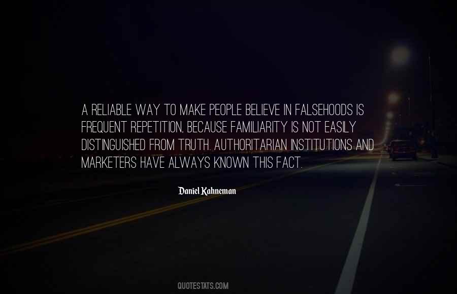Quotes About Falsehoods #1045175