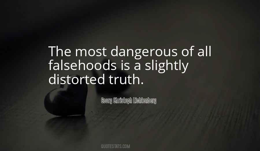 Quotes About Falsehoods #727981