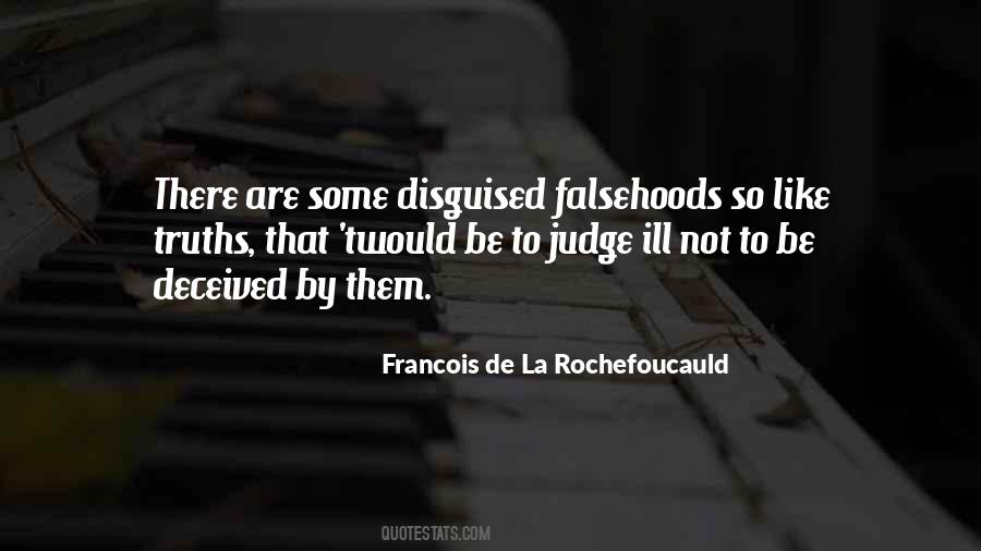 Quotes About Falsehoods #89995