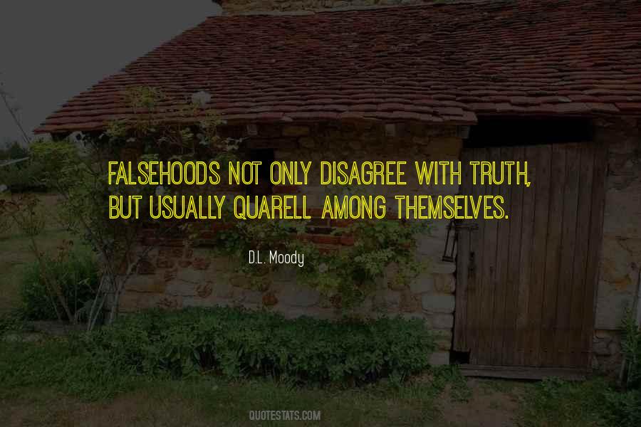 Quotes About Falsehoods #924060