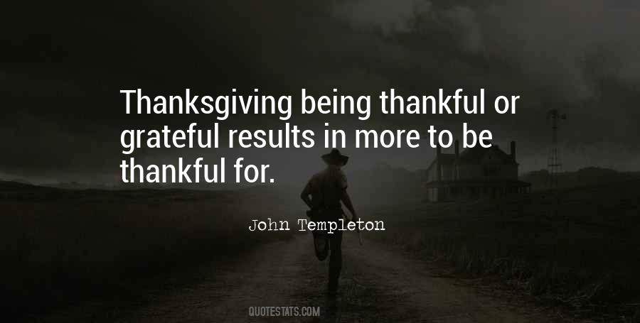Thankful Thanksgiving Quotes #1022525