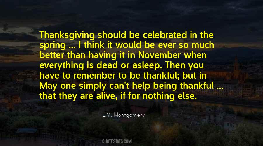 Thankful Thanksgiving Quotes #69768