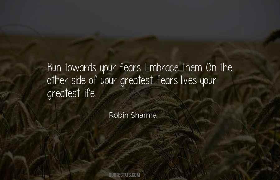Quotes About Fears Of Life #1032894