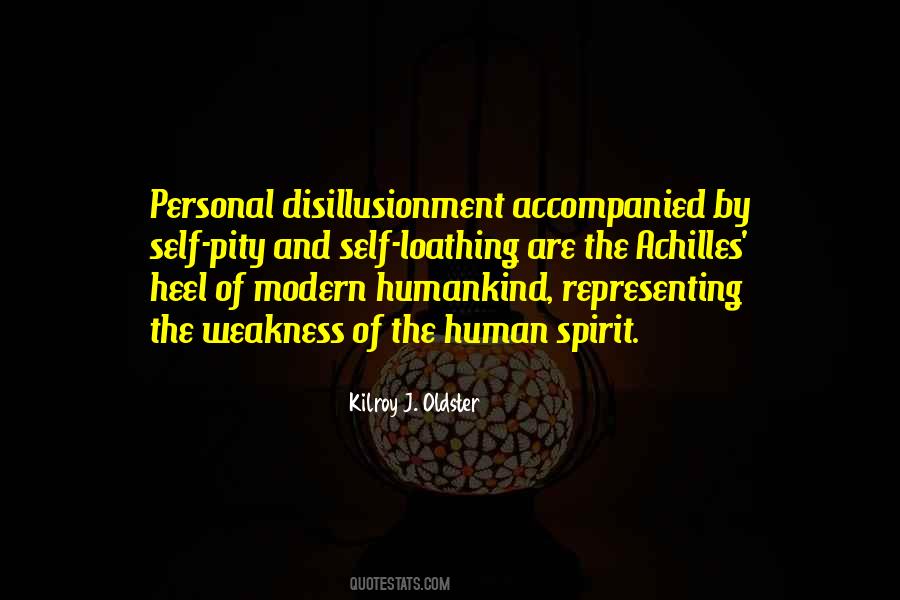 Quotes About Self Loathing #115886