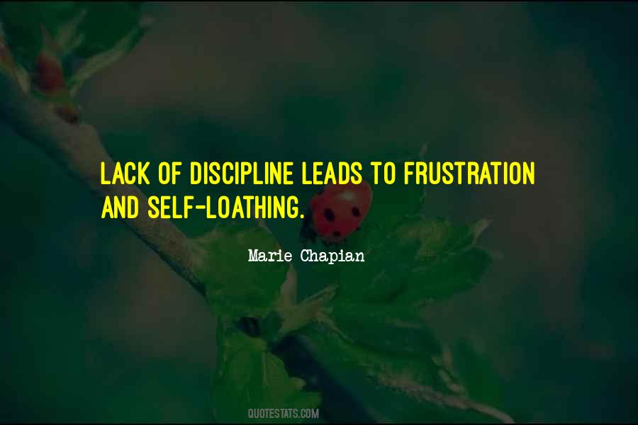 Quotes About Self Loathing #97100