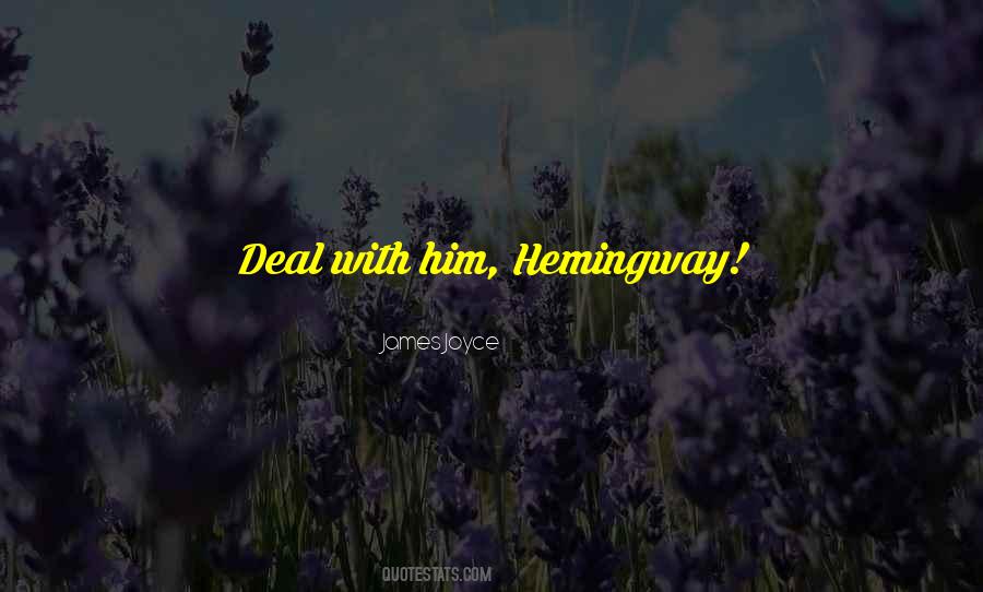 How To Deal With Pain Quotes #1002981