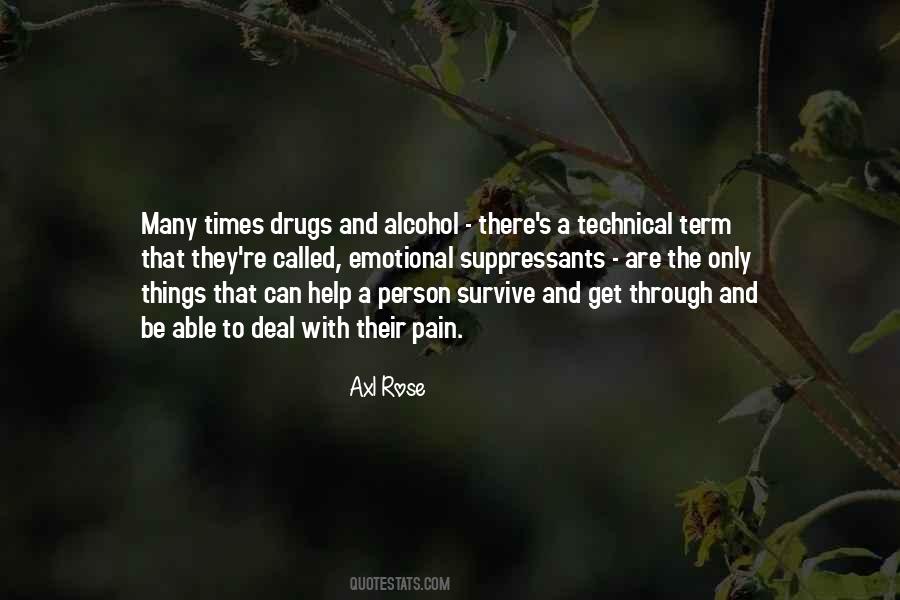 How To Deal With Pain Quotes #865704