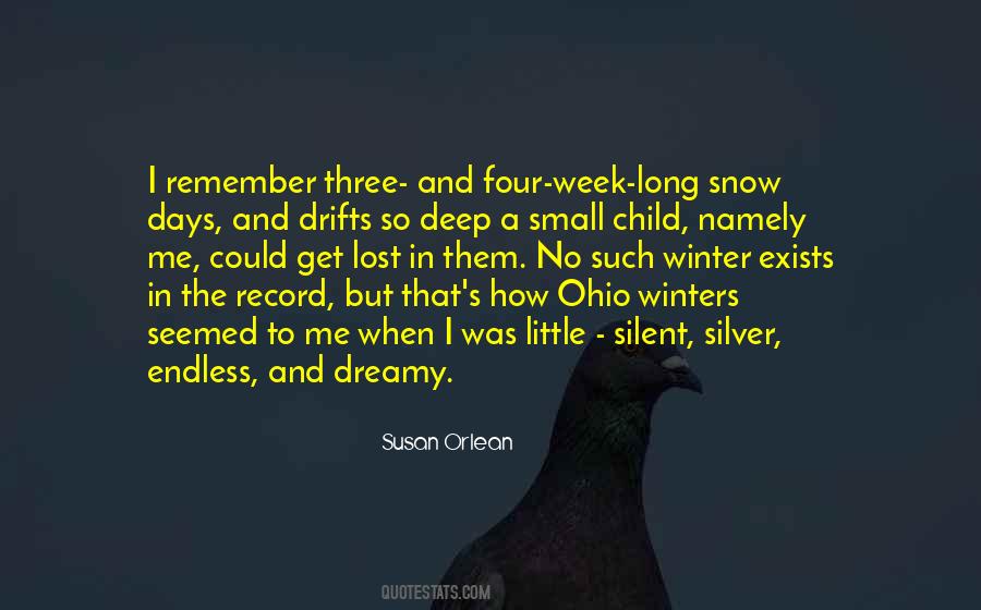 Quotes About Deep Snow #1495667