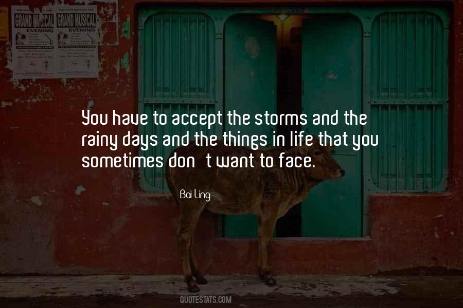 Quotes About Rainy Days #293656