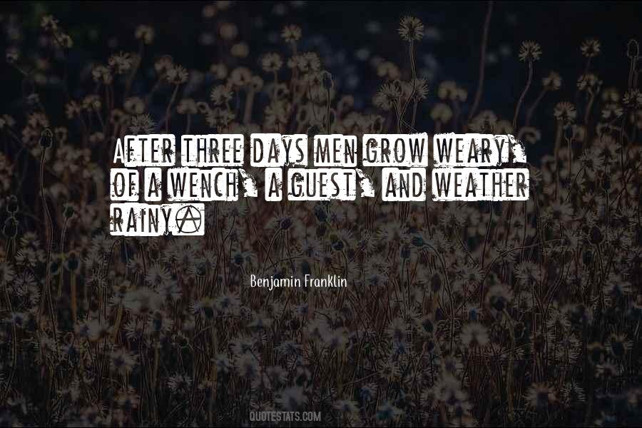 Quotes About Rainy Days #534682