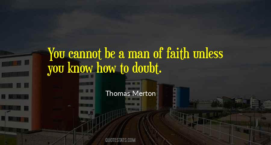 Quotes About A Man Of Faith #1089332
