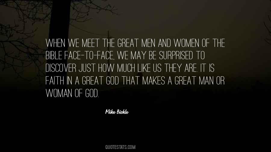 Quotes About A Man Of Faith #131487