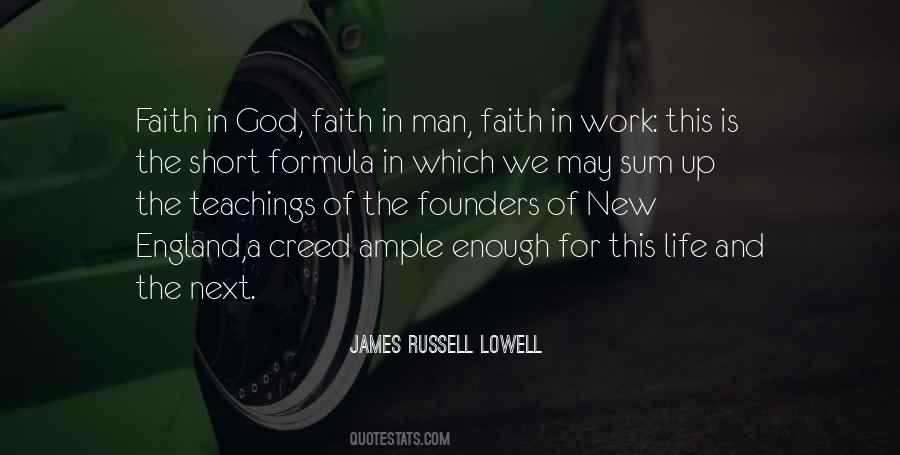 Quotes About A Man Of Faith #145247