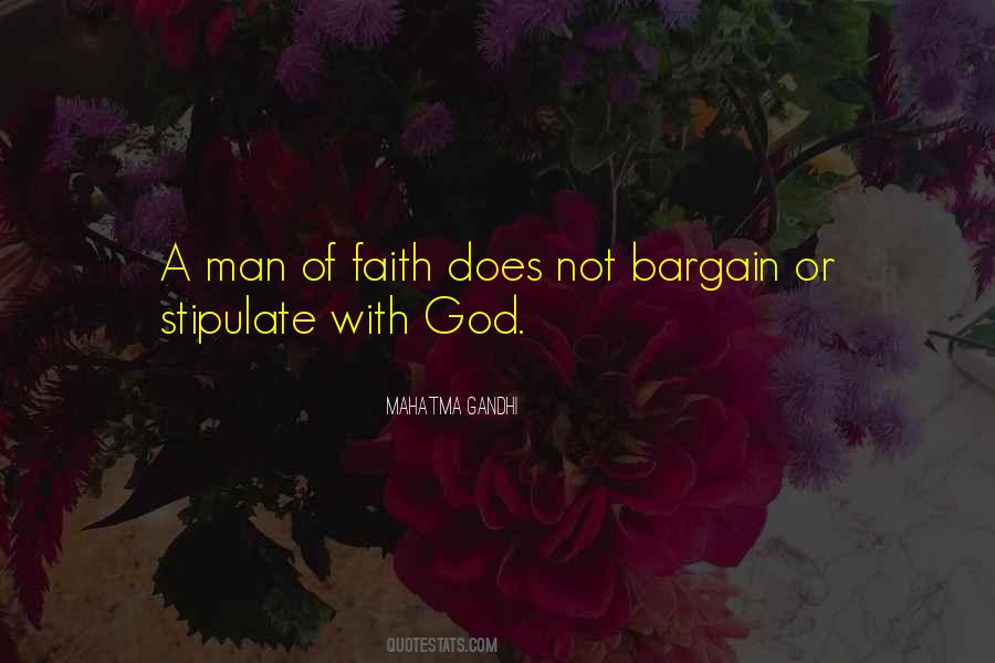 Quotes About A Man Of Faith #205058