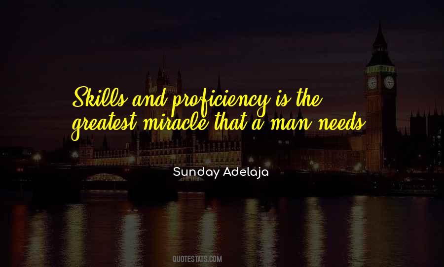 Quotes About Proficiency #351673