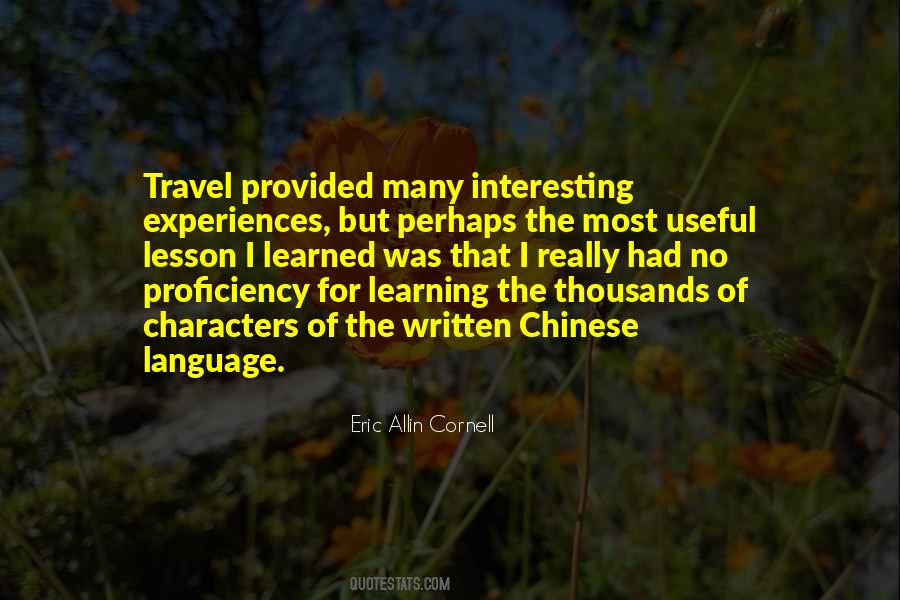 Quotes About Proficiency #645869