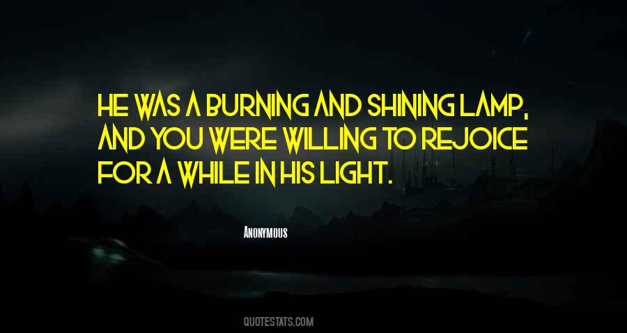 Quotes About Shining A Light #1145230