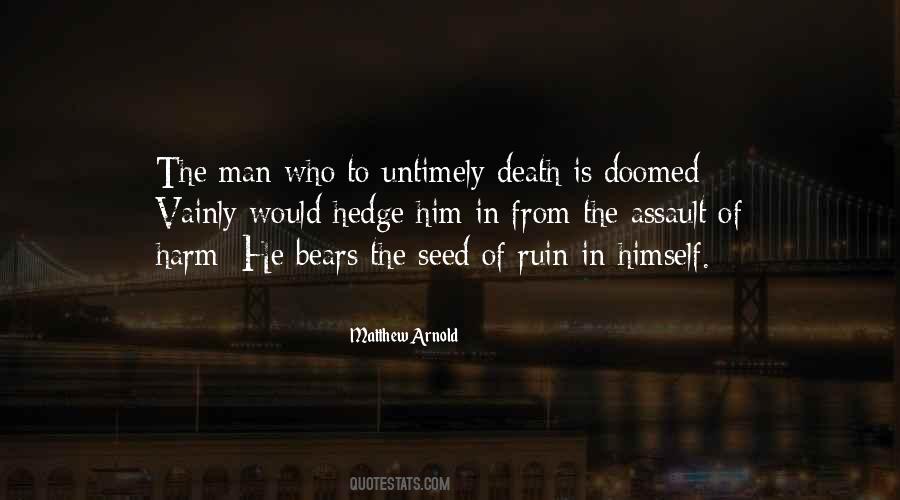 Quotes About Untimely Death #1222331