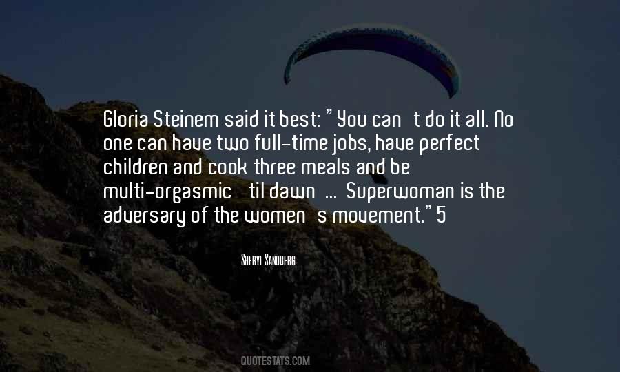 Quotes About Women's Movement #100393