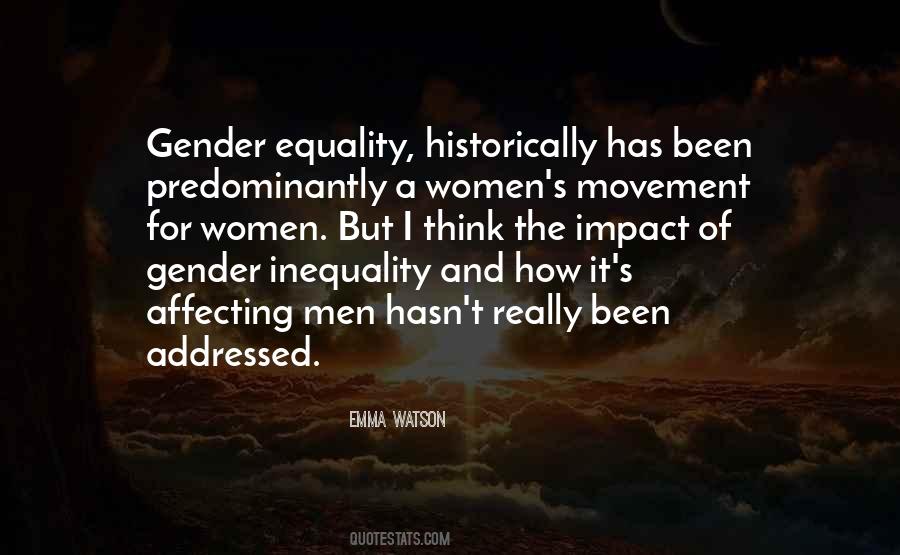 Quotes About Women's Movement #1229017