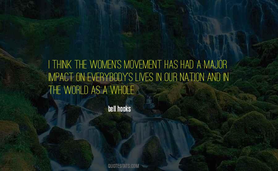 Quotes About Women's Movement #1315404